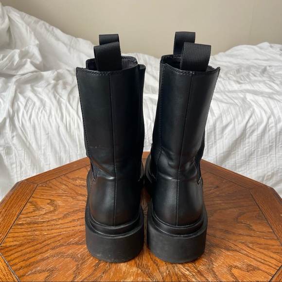 H&M Chunky Chelsea Platform Slip On Boots - Picture 5 of 6